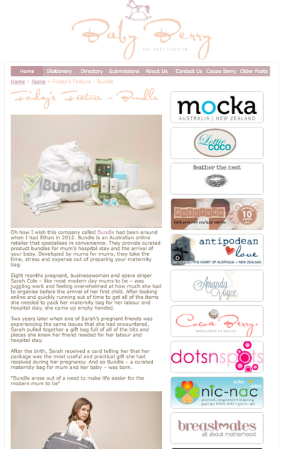 Baby Berry - Friday's Feature 'Bundle'