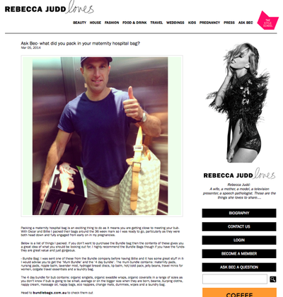 Rebecca Judd Loves Bundle