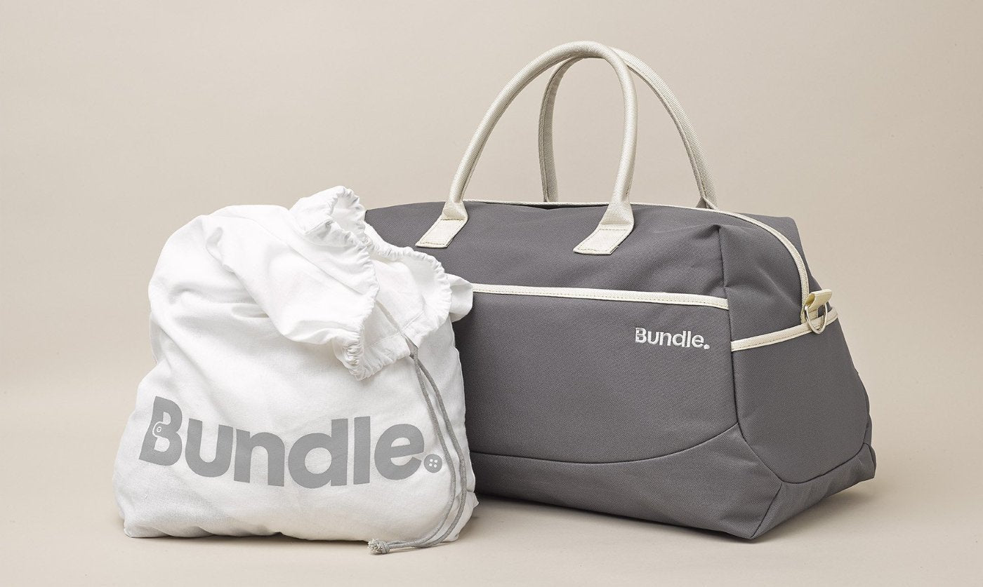 Bundle™ Designer Overnight Bag - Pre-Packed Maternity Hospital Bags - Bundle
