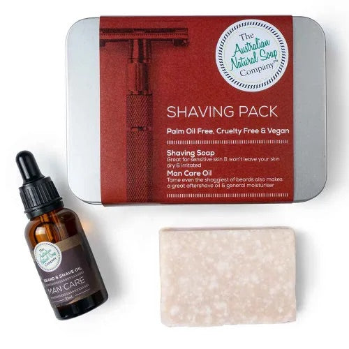 Australian Natural Soap Company Shaving Pack